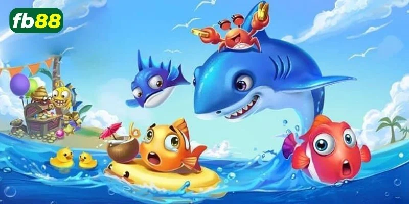 Bắn cá đại dương tại FB88 hấp dẫn với giao diện độc lạ, cuốn hút.