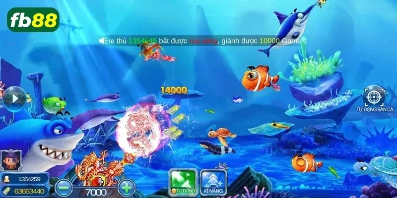 Săn thưởng khủng cùng game bắn cá tại FB88
