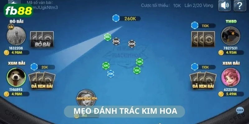 Một vài kinh nghiệm sẽ giúp bạn cược Trác kim hoa ăn tiền lớn.