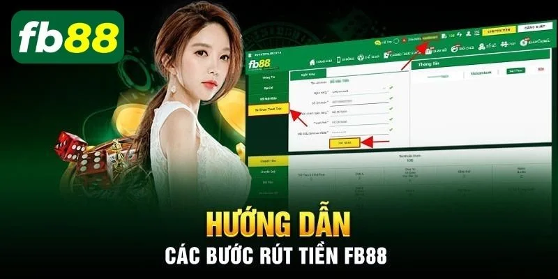Chỉ với 3 bước người chơi đã có thể dễ dàng thực hiện rút tiền FB88.