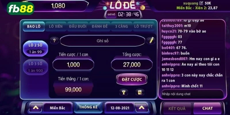 Kinh nghiệm chơi lô đề tại FB88 cần áp dụng lối chơi khôn ngoan.